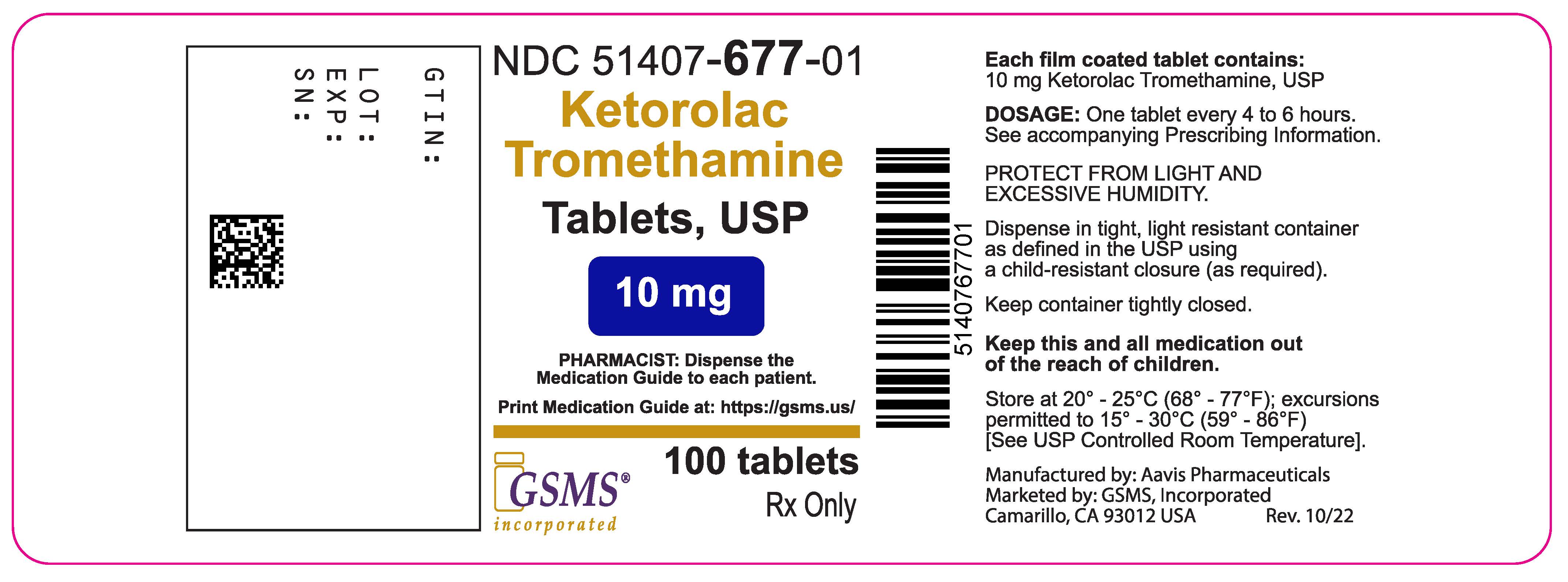 Ketorolac Tromethamine